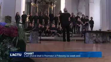 L&#039;art choral était à l&#039;honneur à Fribourg
