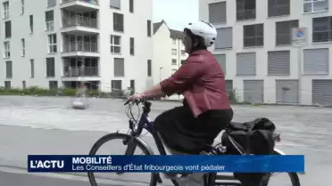 En juin, les conseillers d&#039;Etat fribourgeois vont pédaler !