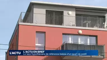 Le taux hypothécaire de référence baisse d&#039;un quart de point