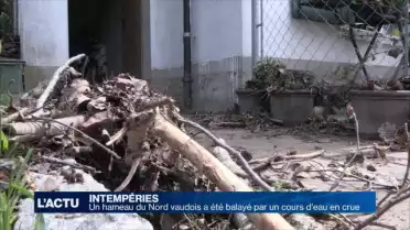 Un hameau a été balayé par un cours d'eau en crue