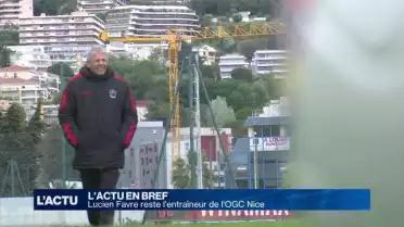 Football : Lucien Favre reste l&#039;entraîneur de l&#039;OGC Nice