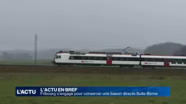Fribourg s’engage pour garder la liaison directe Bulle-Berne