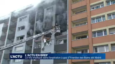 Le trio impliqué dans l&#039;explosion à gaz à Yverdon est libéré