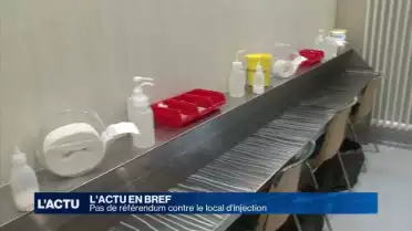 Pas de référendum contre le local d&#039;injection