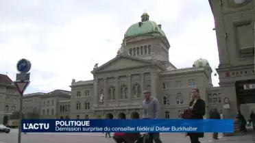 Démission surprise du Conseiller fédéral Didier Burkhalter