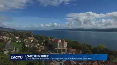 2016 était une année d’exception pour le tourisme vaudois