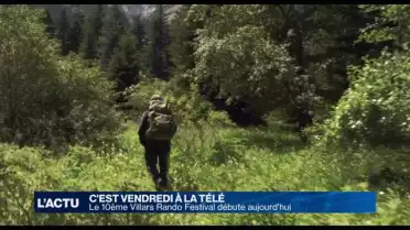 C&#039;est Vendredi à La Télé au Villars Rando Festival