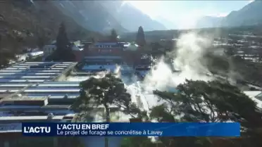 Le projet de forage se concrétise à Lavey