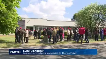La grève reprend pour les salariés de Thermo Fisher