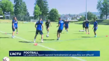 Le LS reprend l'entraînement et peaufine son effectif