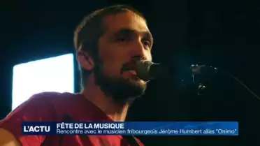 Fête de la musique: portrait du musicien fribourgeois Onimo