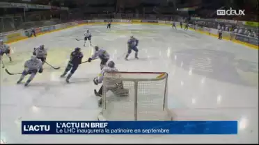 Le LHC inaugurera la patinoire en septembre
