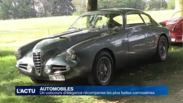 Un concours d&#039;élégance récompense les plus belles voitures