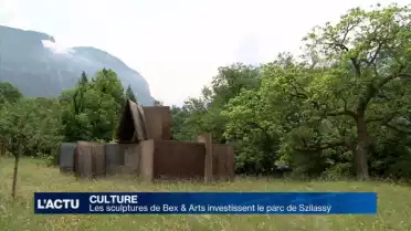 Les sculptures de Bex &amp; Arts investissent le parc Szilassy