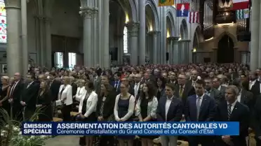 Assermentation des autorités cantonales vaudoises