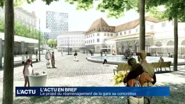 Le projet du réaménagement de la gare se concrétise