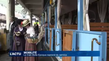 Le train Belle Epoque reprend du service