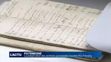 La préservation des archives paroissiales inquiète