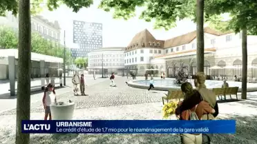 Le crédit d&#039;étude pour le réaménagement de la gare validé