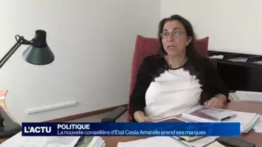 Cesla Amarelle prend ses fonctions au Conseil d'Etat
