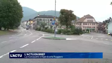 La Municipalité d’Aigle écarte Ruggiero