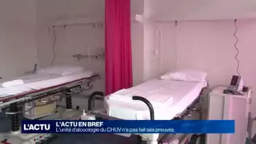 L'unité d’alcoologie du CHUV n’a pas fait ses preuves