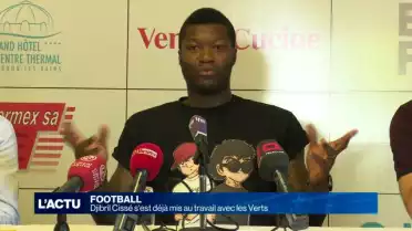 Djibril Cissé s&#039;est déjà mis au travail avec les Verts