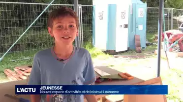 Nouvel espace d'activités et de loisirs à Lausanne