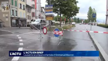 Sécurité renforcée pour la venue d’Emmanuel Macron.