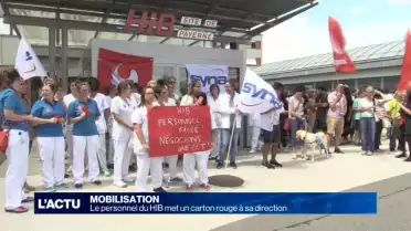 Le personnel du HIB met un carton rouge à sa direction