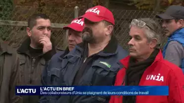 UNIA : Des employés se plaignent des conditions de travail