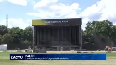 La décoration, point d’orgue de l’installation du Paléo