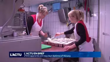 2640 apprentis ont reçu leur diplôme à Fribourg