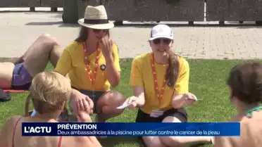 Prévention solaire dans les piscines