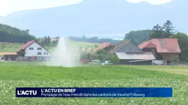 Les cantons de Vaud et Fribourg interdisent le pompage