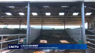 Près de 50 bovins meurent dans les flammes à Domdidier et Pa