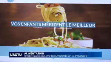 Un label vaudois pour enfants gourmets fête ses un an