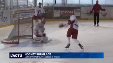 Le Lausanne HC retrouve la glace à Villars