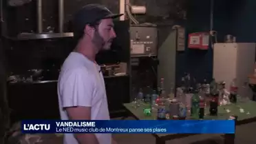 La salle de concert "NED" de Montreux panse ses plaies