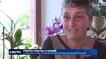 Le Ministère Public veut lever l'immunité de Marie Garnier