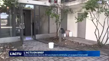 Un suspect interpellé pour l'incendie de Dompierre