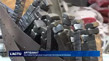 Du métal forgé pour exprimer des émotions et des doutes