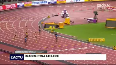 Léa Sprunger, 5ème mondiale au 400m haies