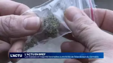 Les Suisses favorables à la légalisation du cannabis