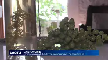 Le Verjus, un produit du terroir méconnu qui a une 2e vie