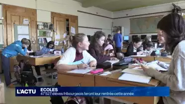 47'527 élèves fribourgeois feront leur rentrée cette année
