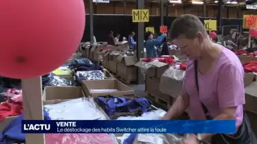 Le déstockage Switcher attire les foules à Bulle