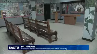Un trésor dissimulé dans l&#039;école du Belluard