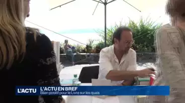 Bilan positif pour le Livre sur les quais