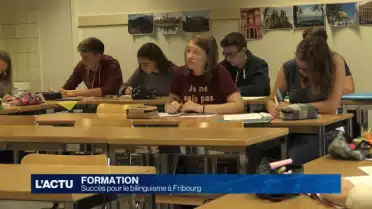 Succès pour le bilinguisme à Fribourg